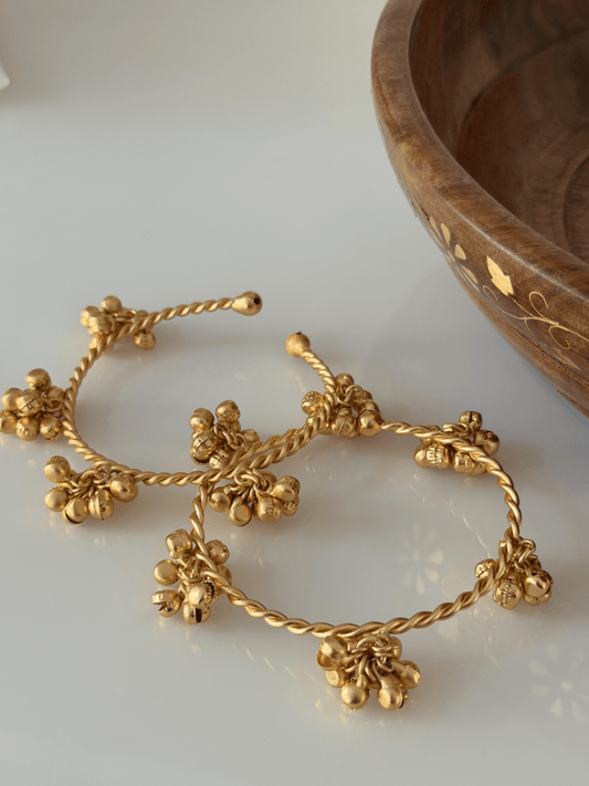 Ghunghroo Bangles - Silks & Jewels