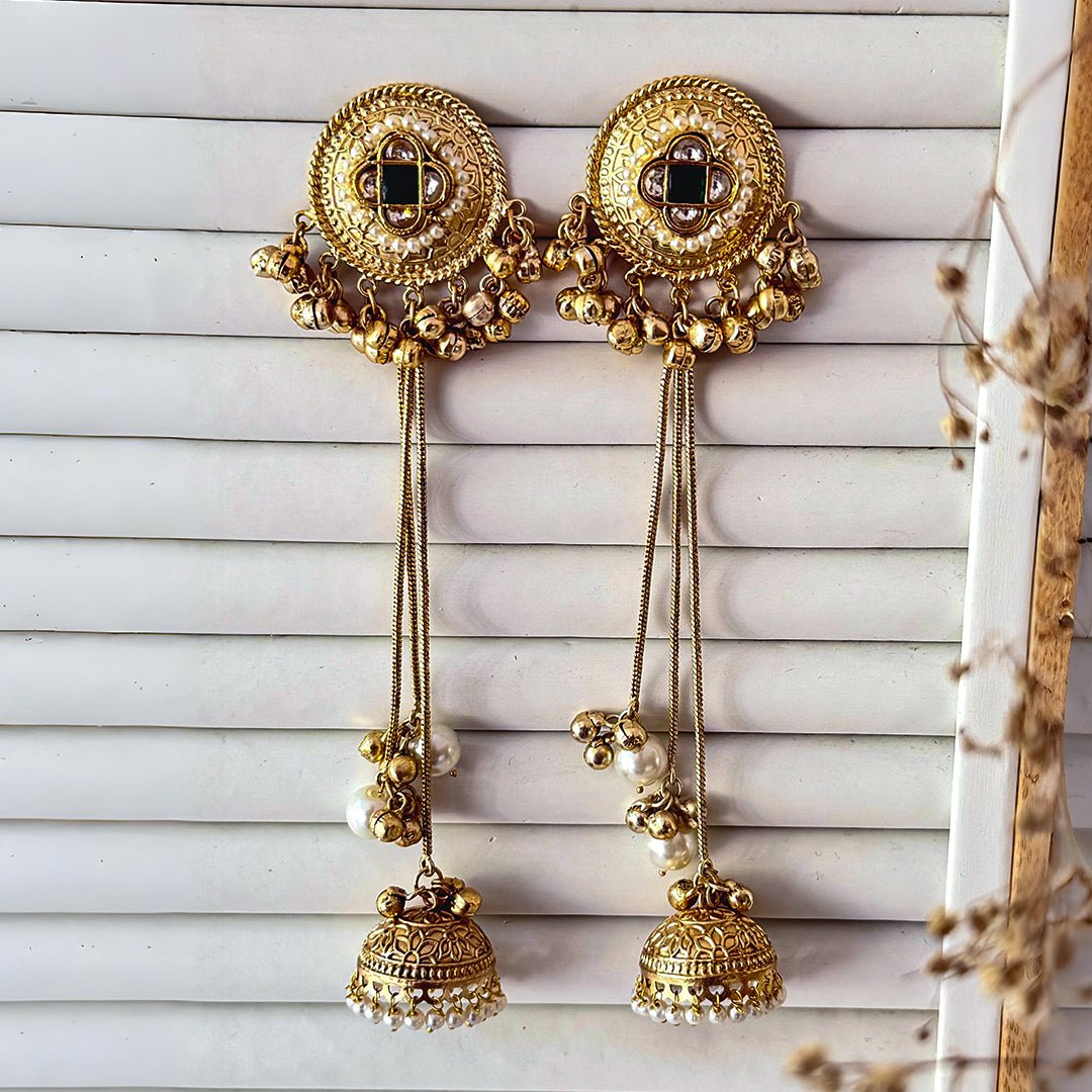 Zooni Earrning - Silks & Jewels