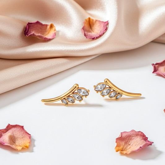 Leaf whisper Earrings