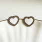 Heart Stainless Steel Anti-Tarnish Stud Earrings