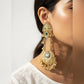 Bavari Chandbali Kashmiri Earring - Silks & Jewels