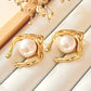 Belle Pearl Curves Earrings - Silks & Jewels