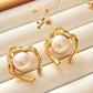 Belle Pearl Curves Earrings - Silks & Jewels