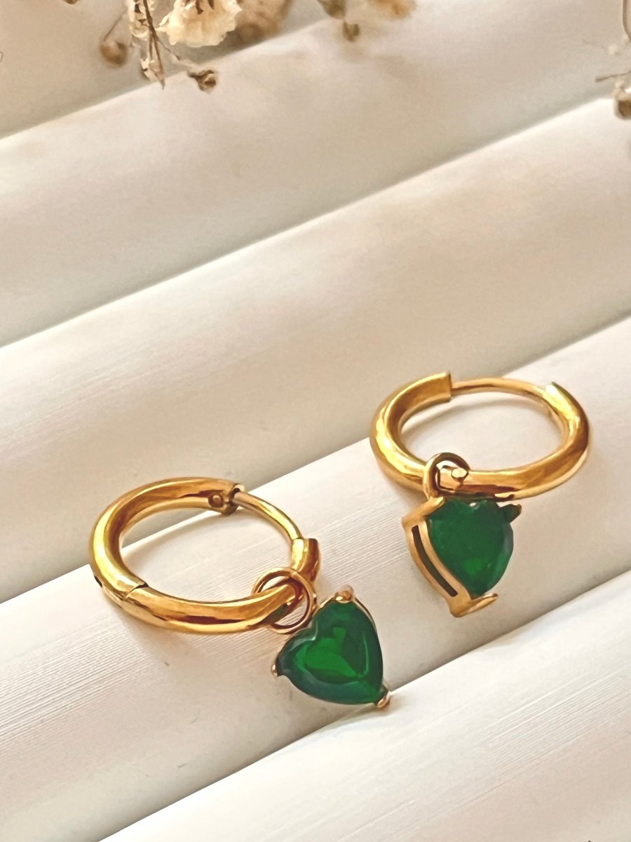 Bliss hoops - Silks & Jewels