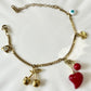 Cherry Charm Bracelet - Silks & Jewels