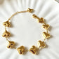 Chunky Heart Bracelet - Silks & Jewels