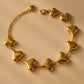 Chunky Heart Bracelet - Silks & Jewels