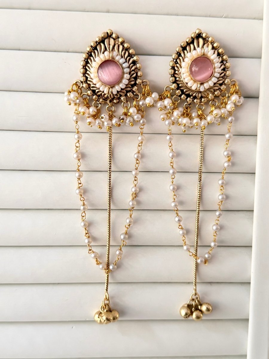 Dejhoor Kashmiri Earring - Silks & Jewels