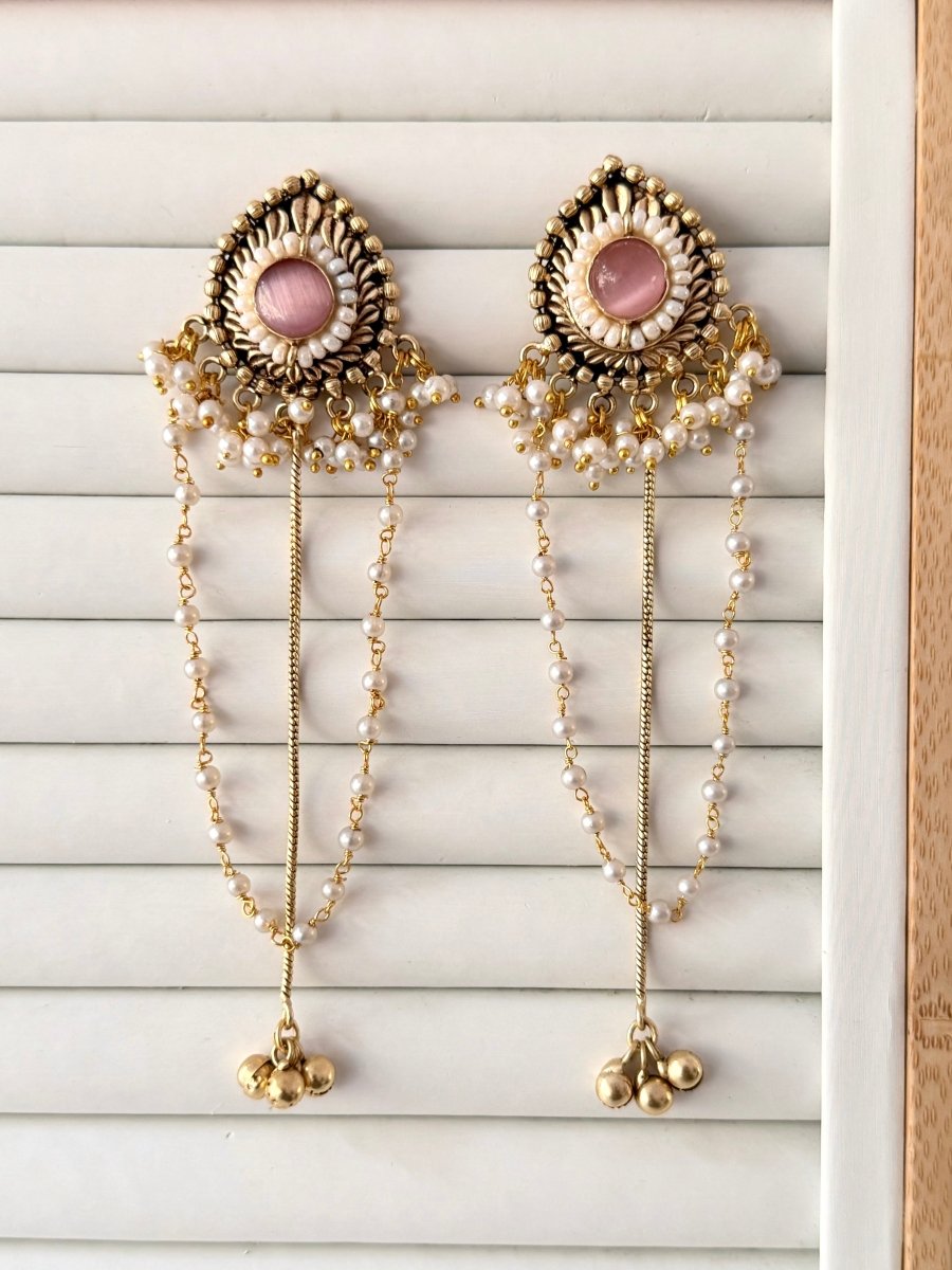 Dejhoor Kashmiri Earring - Silks & Jewels