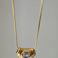 Double Chain Stainless Steel Anti - Tarnish Necklace - Silks & Jewels