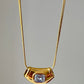 Double Chain Stainless Steel Anti - Tarnish Necklace - Silks & Jewels