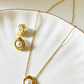 Elegant Pearl Harmony Gold Plated Necklace and Stud Set - Silks & Jewels