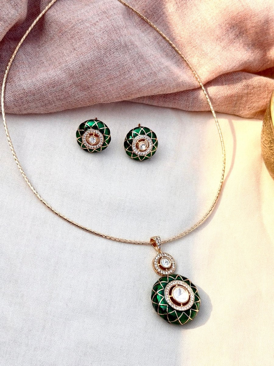 Fiore Necklace Set - Silks & Jewels