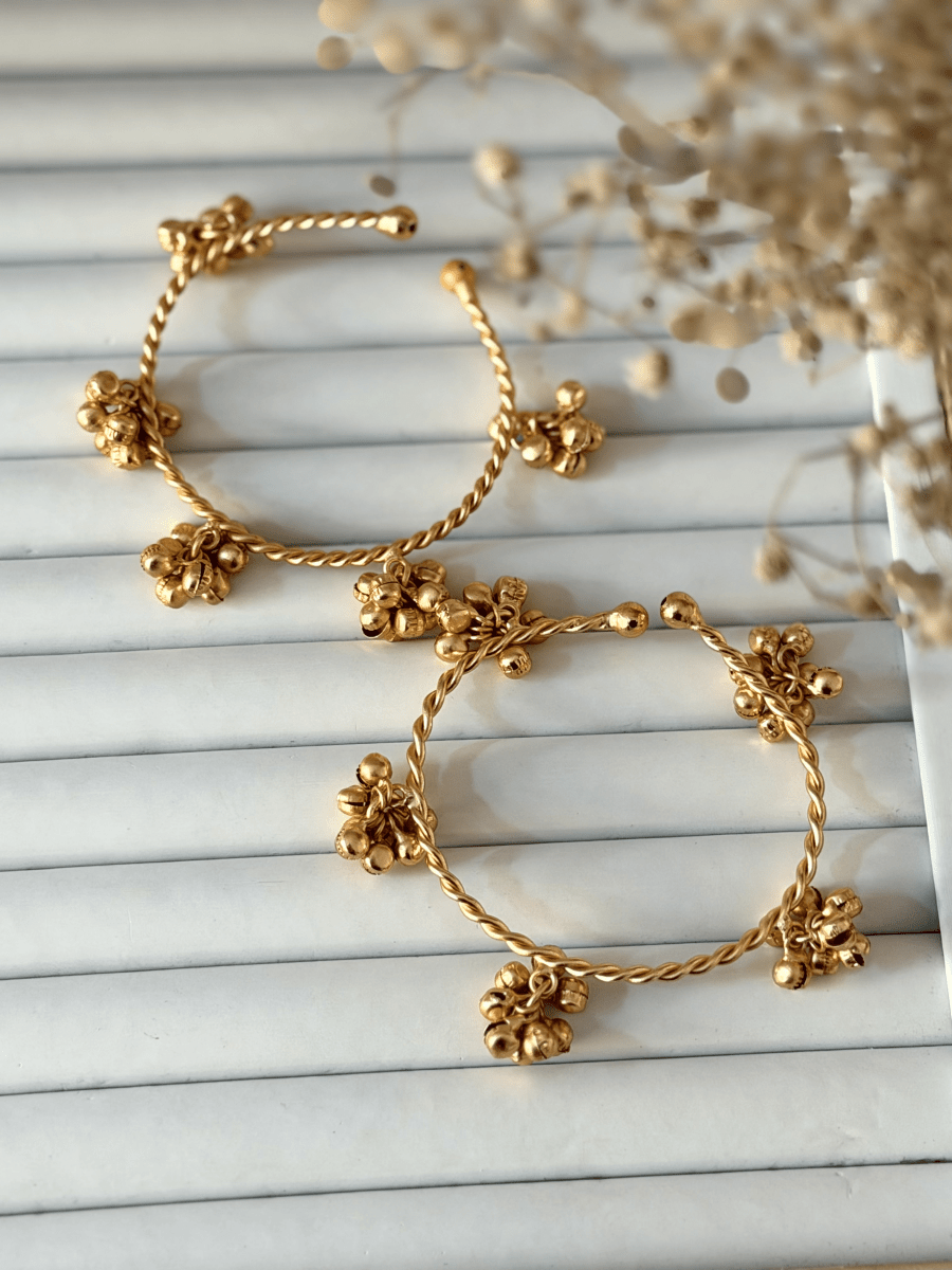 Ghunghroo Bangles - Silks & Jewels