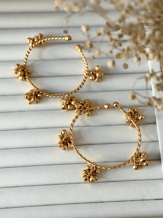 Ghunghroo Bangles - Silks & Jewels