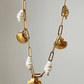 Golden Shore Real Conch Shell Gold Plated Necklace - Silks & Jewels