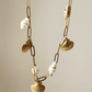 Golden Shore Real Conch Shell Gold Plated Necklace - Silks & Jewels