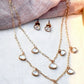 Inaya Layer Necklace Set - Silks & Jewels