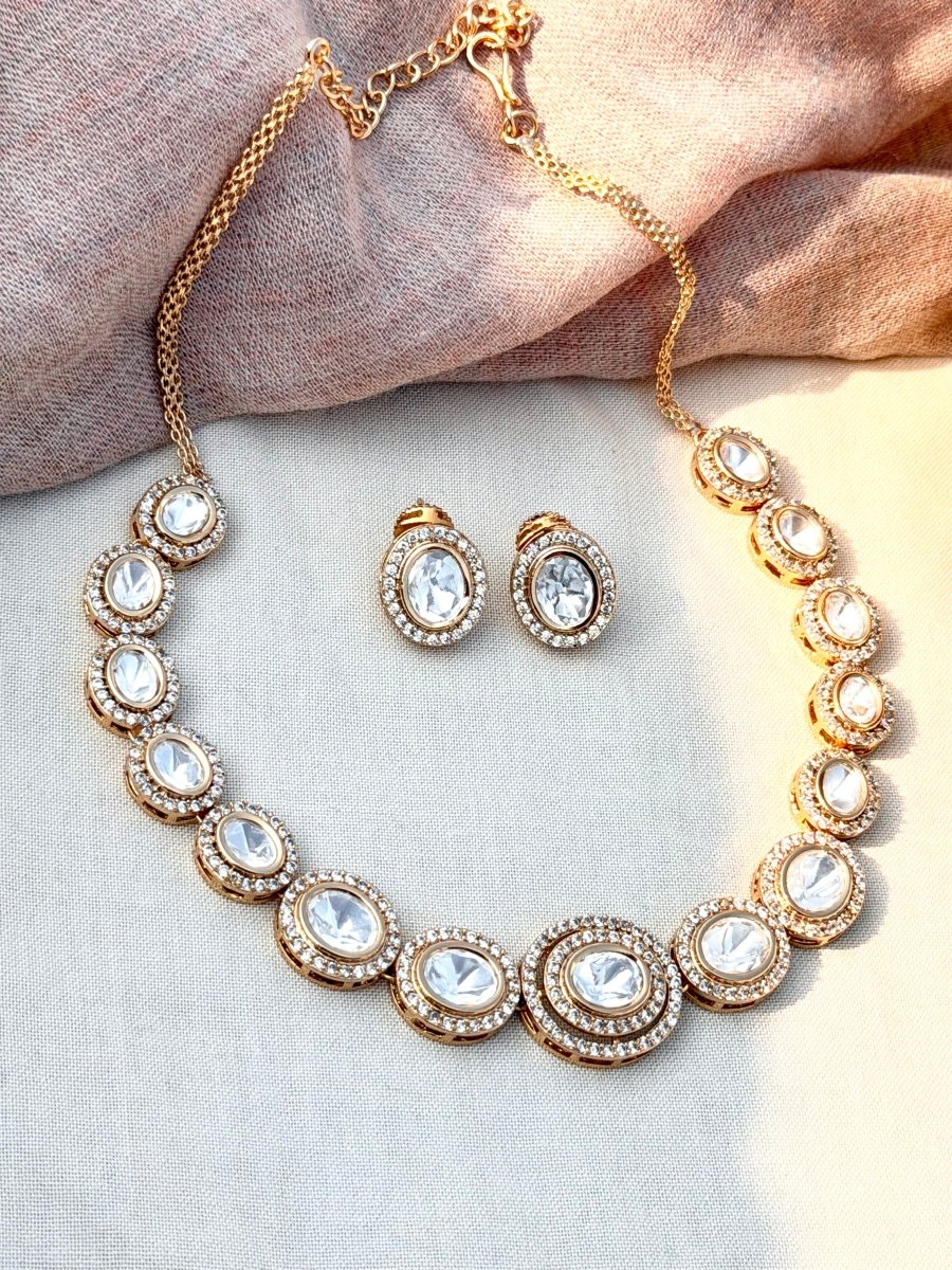 Ira Necklace Set - Silks & Jewels