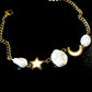Luna Pearl Charm Bracelet - Silks & Jewels