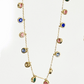 Multi Charm Ball Stainless Steel Waterproof Necklace - Silks & Jewels