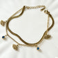 Nazar Charm Bracelet - Silks & Jewels