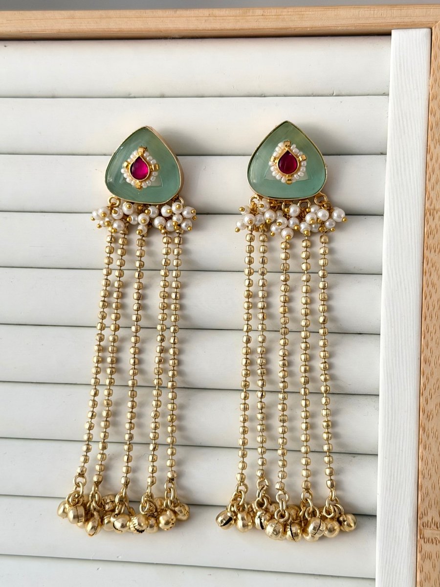 Noorbaag Kashmiri Earring - Silks & Jewels