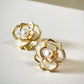 Pearl Blossom Studs - Silks & Jewels