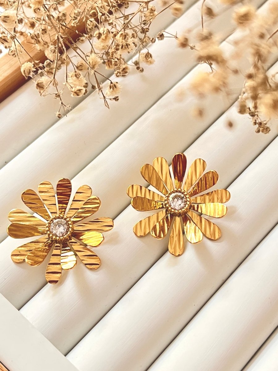 Phool Earrings - Silks & Jewels