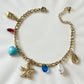 SeaMuse Charm Chain - Silks & Jewels
