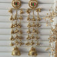 Zarinaar Jhumki - Silks & Jewels