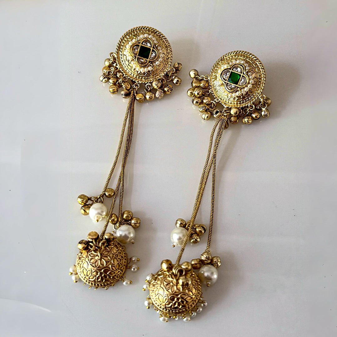 Zooni Earrning - Silks & Jewels