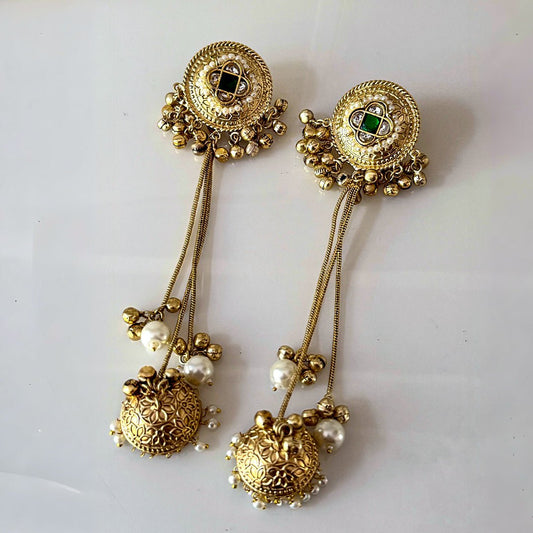 Zooni Earrning - Silks & Jewels