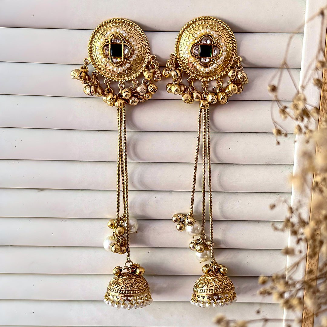 Zooni Earrning - Silks & Jewels